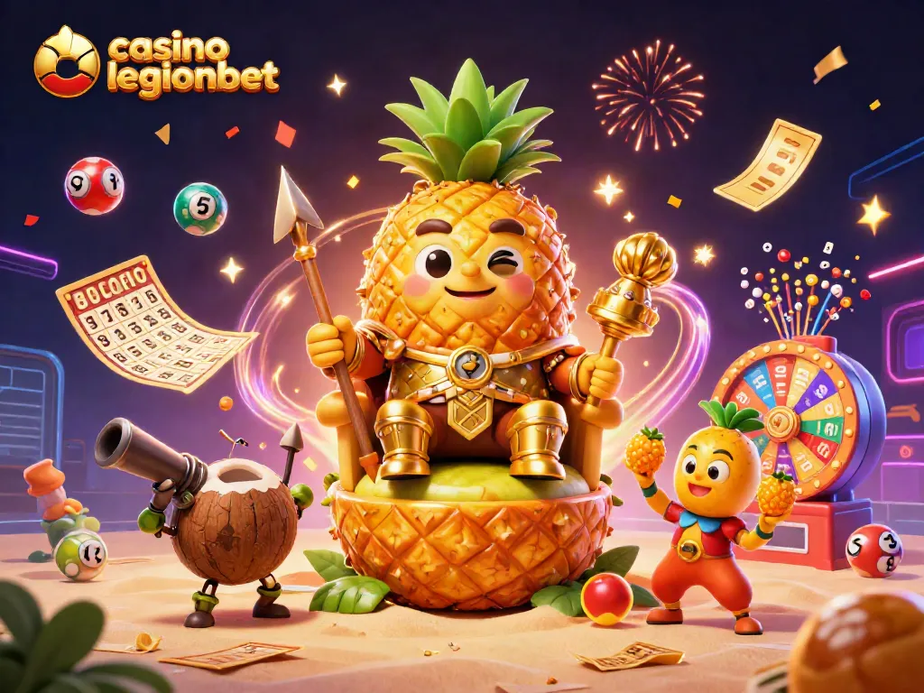 Experience the excitement of casino legionbet with vibrant games and celebratory visuals.