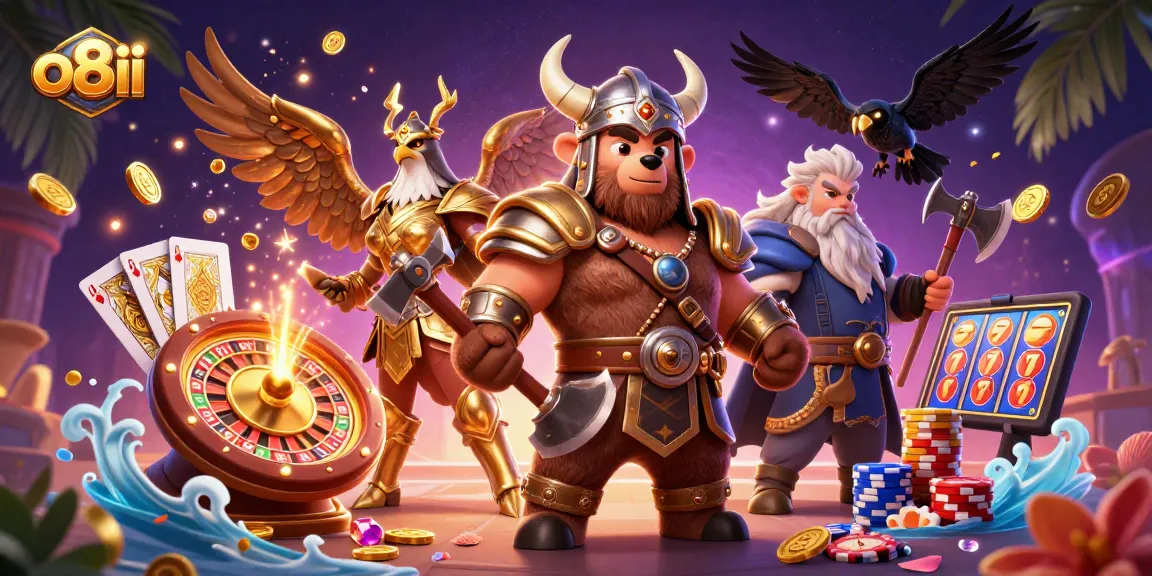 Spin the reels and win big at o8ii with thrilling games and vibrant casino action.