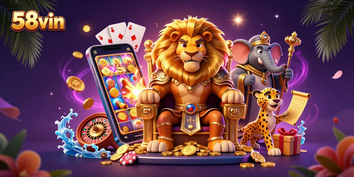 Engage with thrilling casino adventures at 58vin featuring vibrant games and captivating characters.