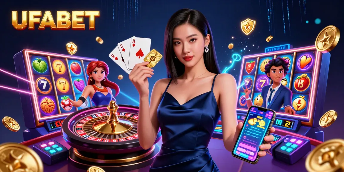 Win big with UFABET's exciting casino games featuring vibrant slot machines and stunning visuals.