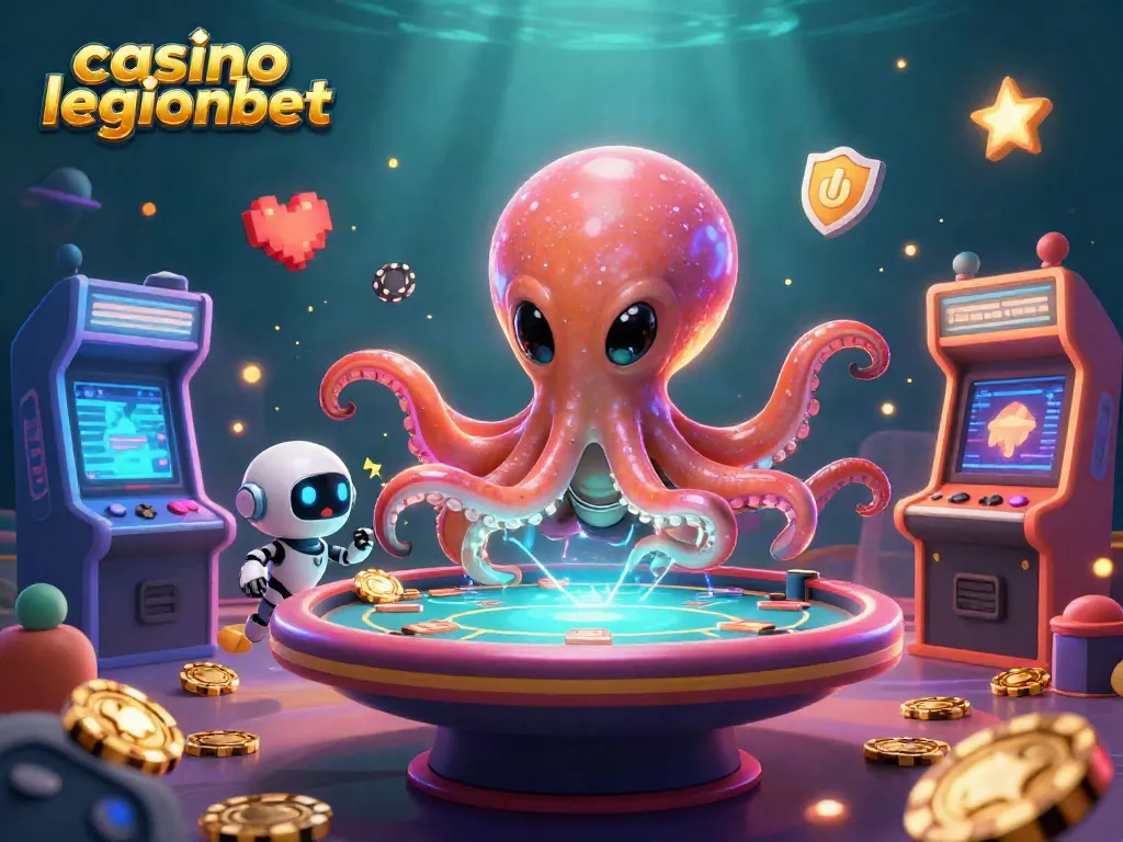 Experience the thrilling action at casino legionbet with vibrant alien characters and cosmic gaming elements.